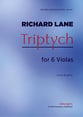 Triptych 6 Violas Score and Parts cover
